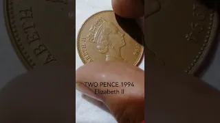 TWO PENCE 1994 Elizabeth ll عملات بريطانية