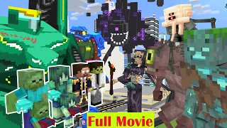 Pacific Rim 2022 - 2023 : Full Movie (Battle Robot vs Monster) - Minecraft Animation Monster School