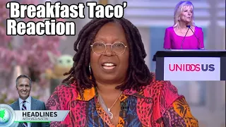 Whoopi Goldberg Reaction to Jill Biden Comparing Latinos to 'Breakfast Tacos' #shorts #shortsfeed