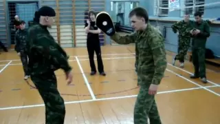 Русский рукопашный бой - ударная техника руками