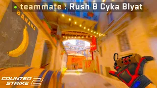 The *BEST* Flash Combo to RUSH Banana on Inferno CS2