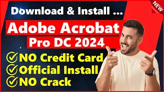 Safe Way to Download and Install Adobe Acrobat Pro DC in 2024 Full Version Trial without Credit Card