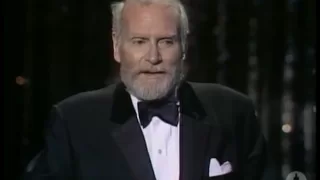 Sir Laurence Olivier receiving an Honorary Oscar®