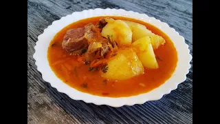 Meat sauce with potatoes!