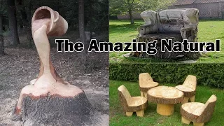 The Amazing Natural - Amazing Tree Carving Art, Amazing Chainsaw Carving