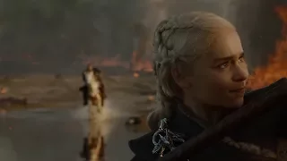 Game of Thrones 7x04-Jaime tries to kill Daenerys