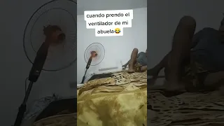 Cuando prendo el ventilador de mi abuela 😏