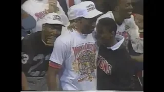 Dennis Rodman Gets Emotional at Pistons 1989 Championship Rally