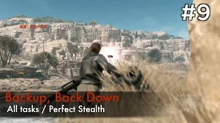 【MGSV:TPP】Episode 9 : Backup, Back Down (S Rank/All Tasks/Perfect Stealth)