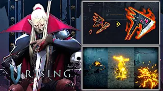 New Spells, Weapons & Bosses in V Rising Update! (Secrets of Gloomrot)