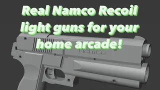 Real Namco Recoil Light Guns for your Home Arcade!