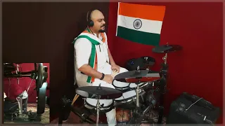 Maa Tujhe Salaam | Vande Mataram Drum Cover - AR Rahman | 75th IndependenceDay