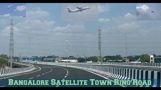 Driving through the newly inaugurated Bangalore Satellite Ring Road