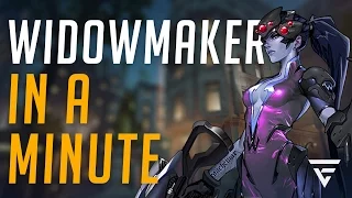 Overwatch How To: Widowmaker In A Minute