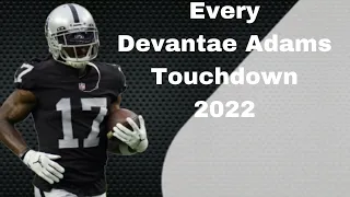 Every Davante Adams touchdown from 2022