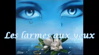 Jeane Manson - Les larmes aux yeux.paroles lyrics karaoke
