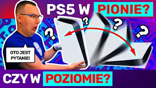 PS5 w PIONIE czy POZIOMIE?! SPRAWDZAM #playstation