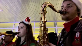 Sleigh Ride but it's from 2 tenor saxes POV