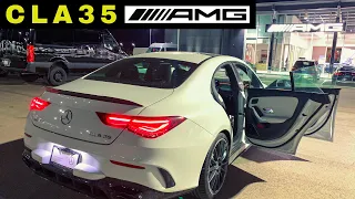 2020 Mercedes-AMG CLA 35 Night Drive | CLA 35 AMG Startup and Test Drive