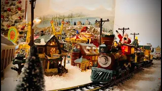 MR CHRISTMAS VILLAGE ANIMATED CARNIVAL RIDES