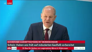 TDI LIVE: Bundeskanzler Olaf Scholz und Ministerpräsidentin Manuela Schwesig