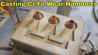 Making Chrome-Iron Hammers For Our Hammer Mills