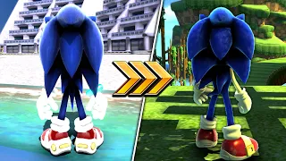 Opening Stages of 3D Sonic Games in Generations...