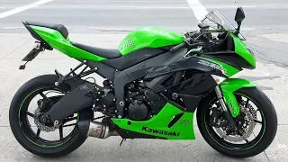 Rodolfinho da Z- Testando Kawasaki Ninja ZX-6 R.