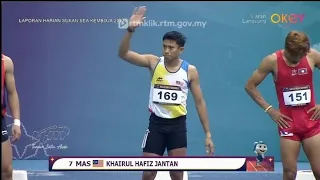 100M Mens Round 1 HEAT 1, 2 and 3 [SEA Games Cambodia 2023]