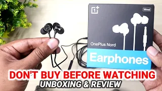 OnePlus Nord Wired Earphone : Unboxing & Review | Should You Buy 🤔