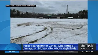 Dighton Police Looking For Range Rover In Connection With Vandalism On High School Fields