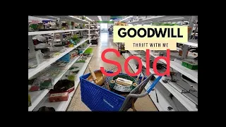 SOLD | Filled My GOODWILL Cart | Thrift With Me for EBay | Reselling