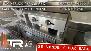 CAMIÓN DE COMIDA-NUEVO🥘 FOOD TRUCK-BRAND NEW 🥘