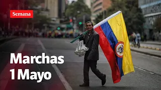 Así avanzan las marchas del 1 de Mayo: Petro habló a sus seguidores