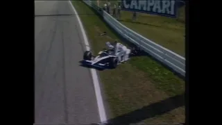 1986 Formula 1 @ Austria - Warwick Crash