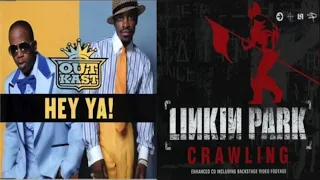 Outkast - Hey Ya! But it's Crawling by Linkin Park