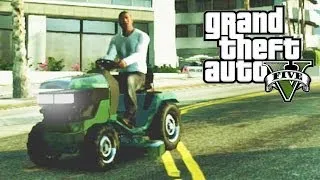 GTA 5 Secret Vehicles - "Lawnmower" (GTA V)