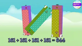 Numberblocks addition 4 Same big numbers addition 151 to 175 @Educationalcorner110 #learntocount