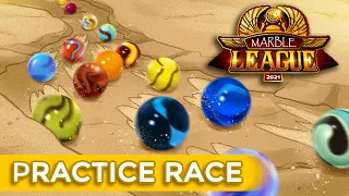 Marble League 2021 Practice Race + NEW TEAM REVEAL!