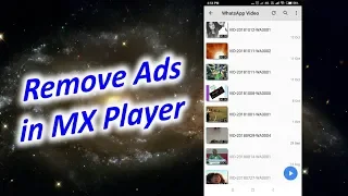 How to Remove Ads in MX Player in Redmi Phone