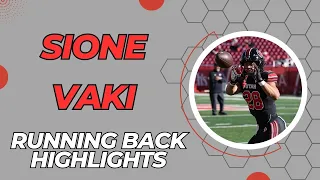 Utah DB Sione Vaki Running Back Highlights - NFL Draft