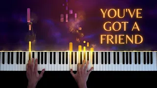 Carole King - You've Got a Friend | Piano Cover + Sheet Music
