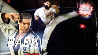 Real Life Tekken - TKD with BAEK DOO SAN [Eric Jacobus]