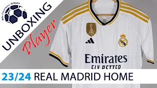 Real Madrid Home Jersey 23/24 (Kitgg) Player Version Unboxing Review