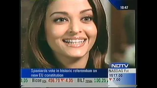 Aishwarya Rai | Bob Simon interview | Mumbai | January 2, 2005