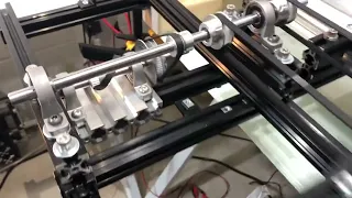 Magnetic repulsion power generator, converting linear motion into circular