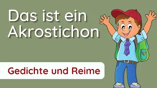 ✅ Akrostichon schreiben - mit Beispielen für die Schule