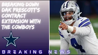 Breaking Down and Reacting to Dak Prescott's Record Breaking Contract Extension