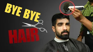 Bye Bye Hair✂️ | Buzz Cut Tutorial | Short Hair Men| Mens Hairstyle Tutorial| Face shapes