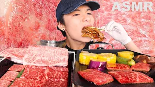 ASMR BEEFAR'S 鹿兒島燒肉 A5 WAGYU SUKIYAKI BBQ (Eating Sound) | MAR ASMR